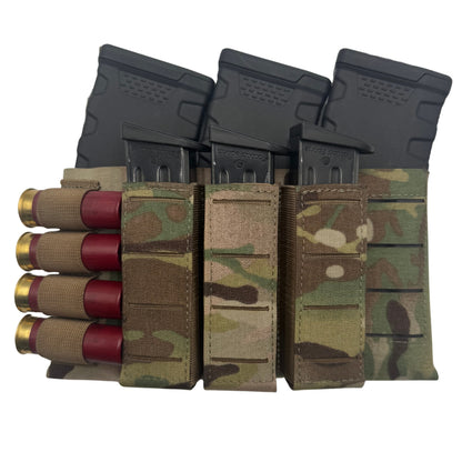 Laser Panel Pro Triple Mag - 5.56 / Pistol / 12GA W/Plastic retention