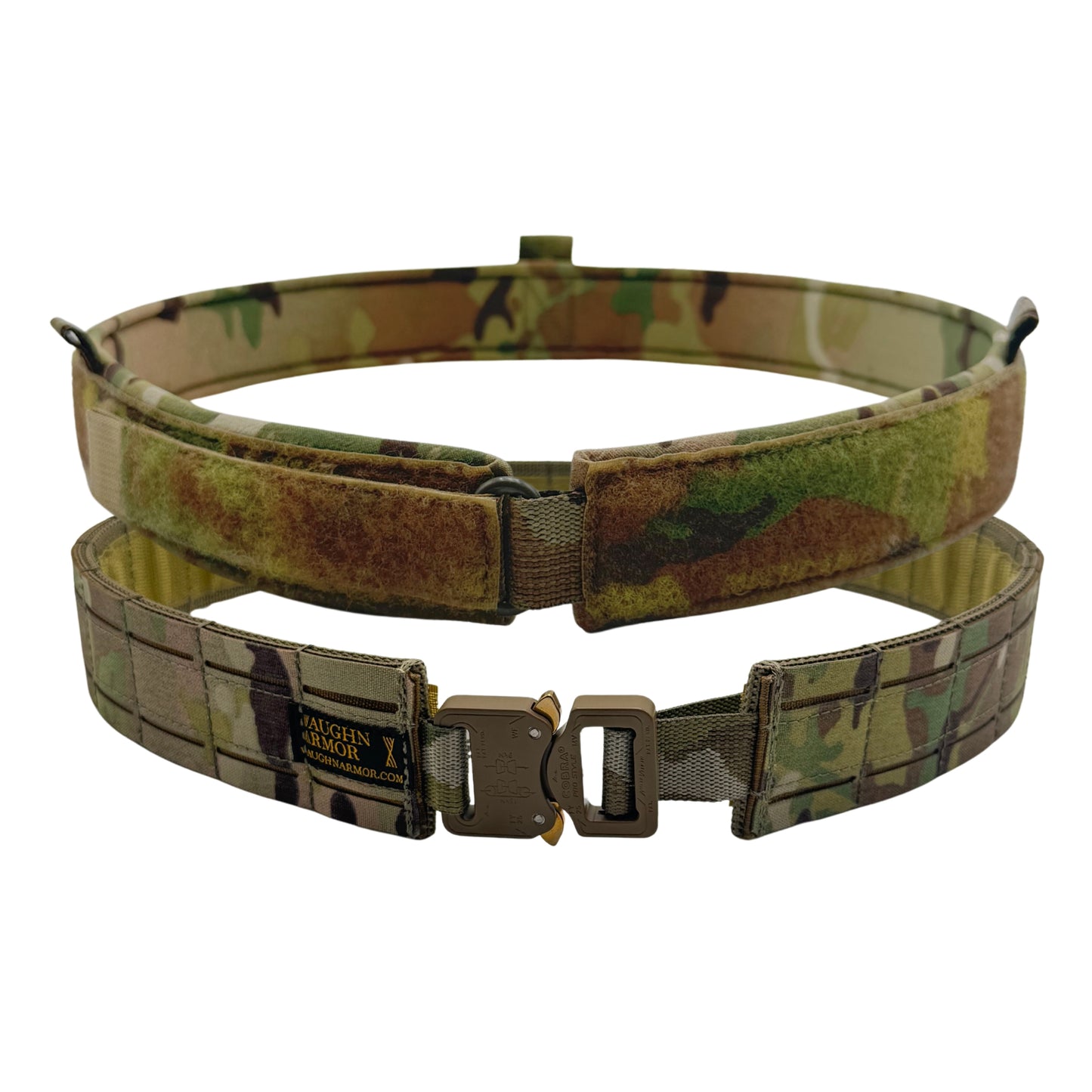 Laser Cut Battle Belt with Inner Belt & Cobra Buckle