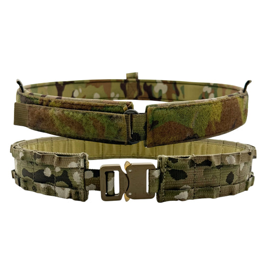 Battle Belt with Inner Belt & Cobra Buckle