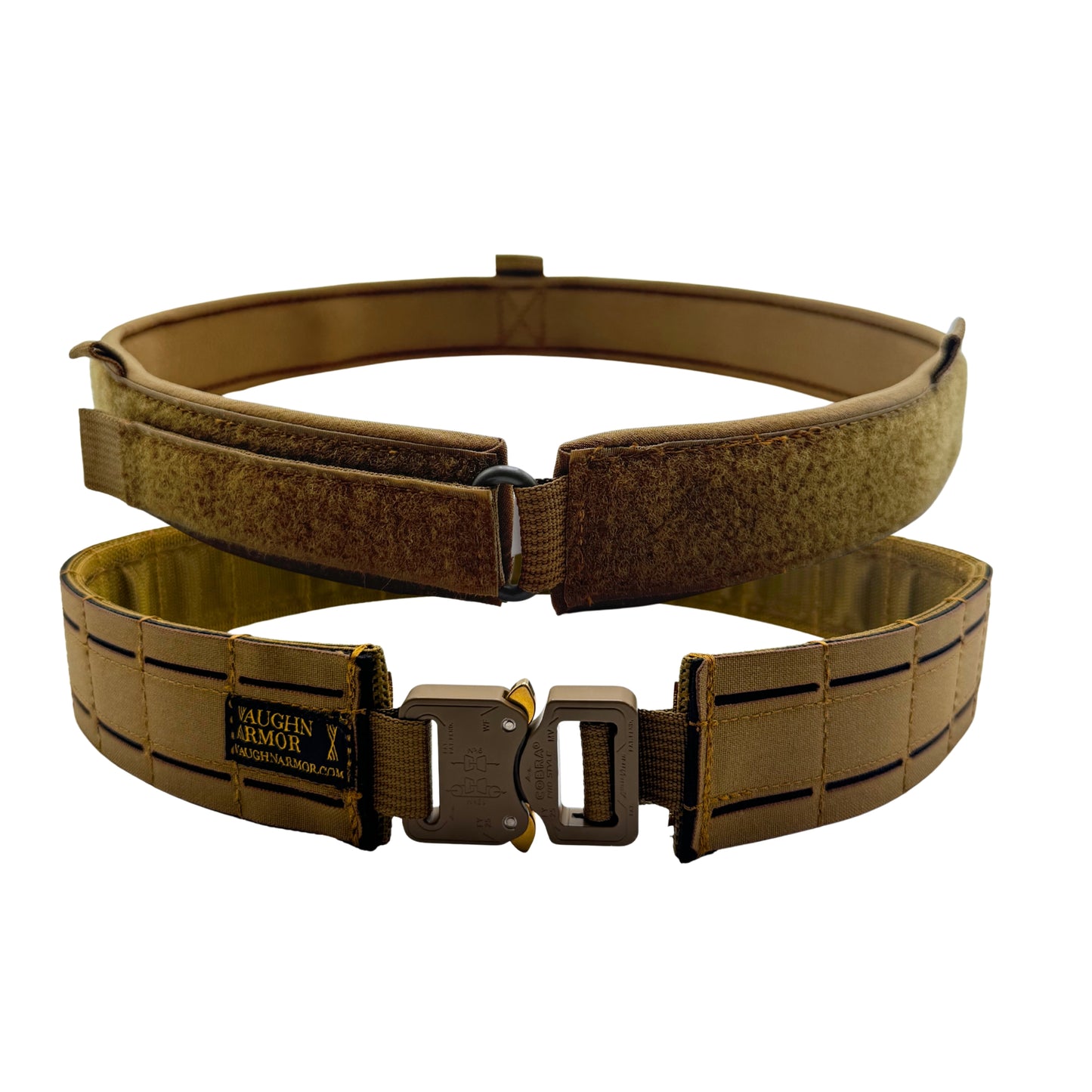 Laser Cut Battle Belt with Inner Belt & Cobra Buckle
