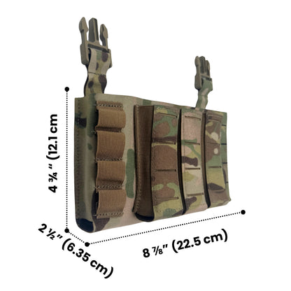Laser Panel Pro Triple Mag - 5.56 / Pistol / 12GA W/Plastic retention