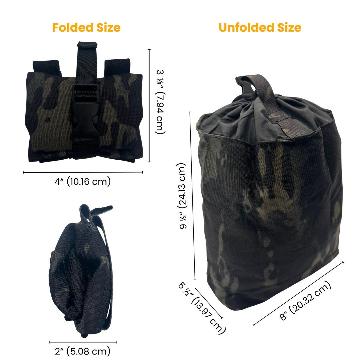 Dump Pouch Laser Laminate