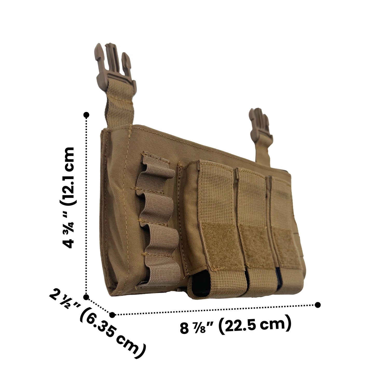 Panel Pro Triple Mag - 5.56 / pistol / 12GA W/Plastic retention