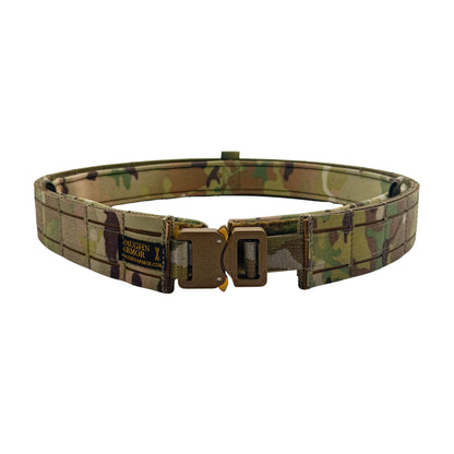 Laser Cut Battle Belt with Inner Belt & Cobra Buckle