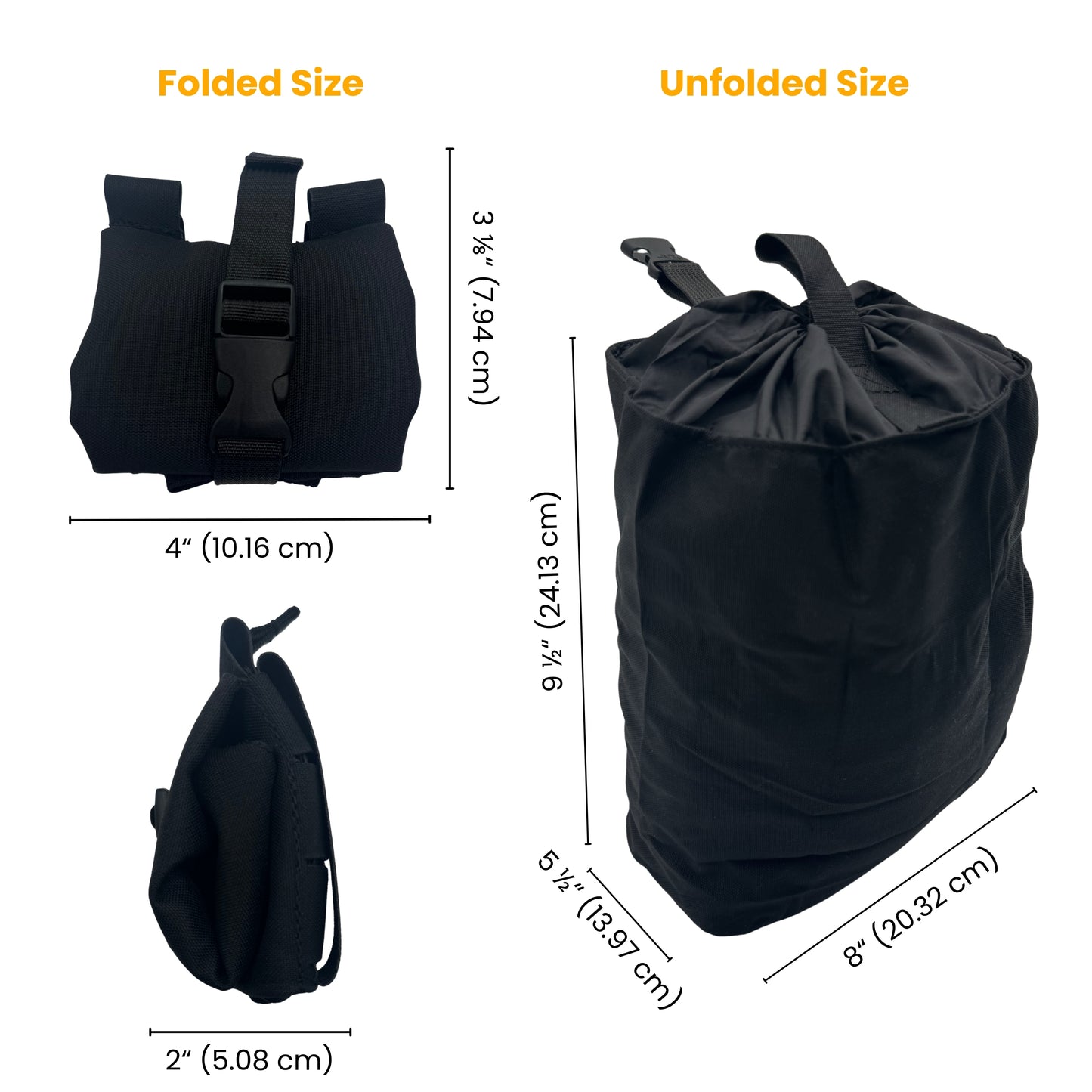 Dump Pouch Laser Laminate