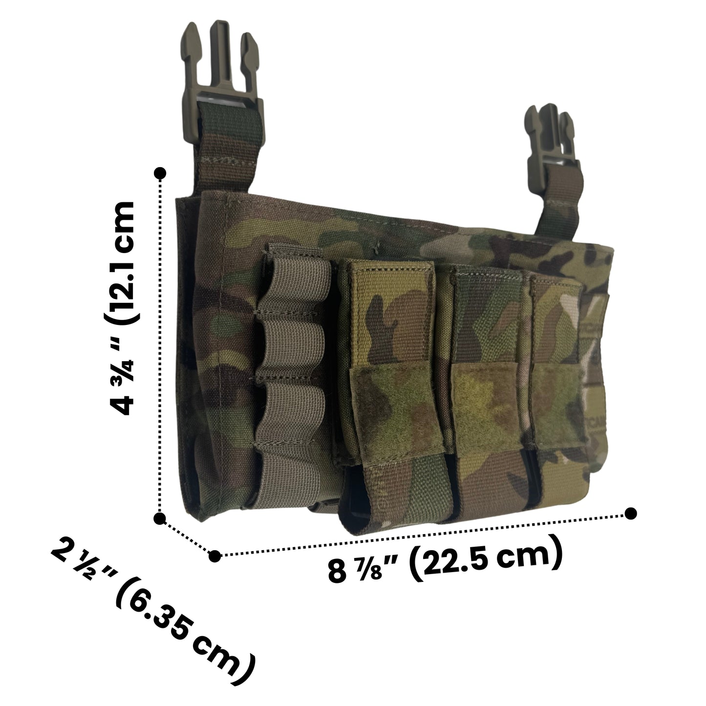 Panel Pro Triple Mag - 5.56 / pistol / 12GA W/Plastic retention
