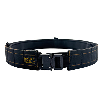 Laser Cut Battle Belt with Inner Belt & Cobra Buckle