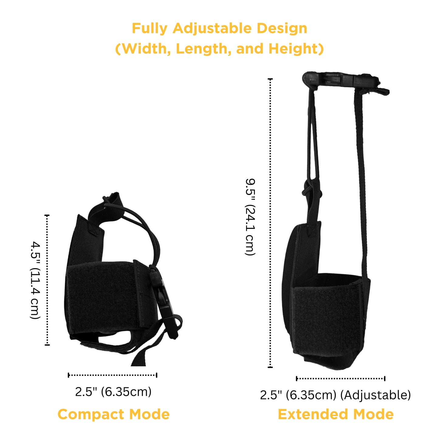 Small Laser Laminate Radio Pouch