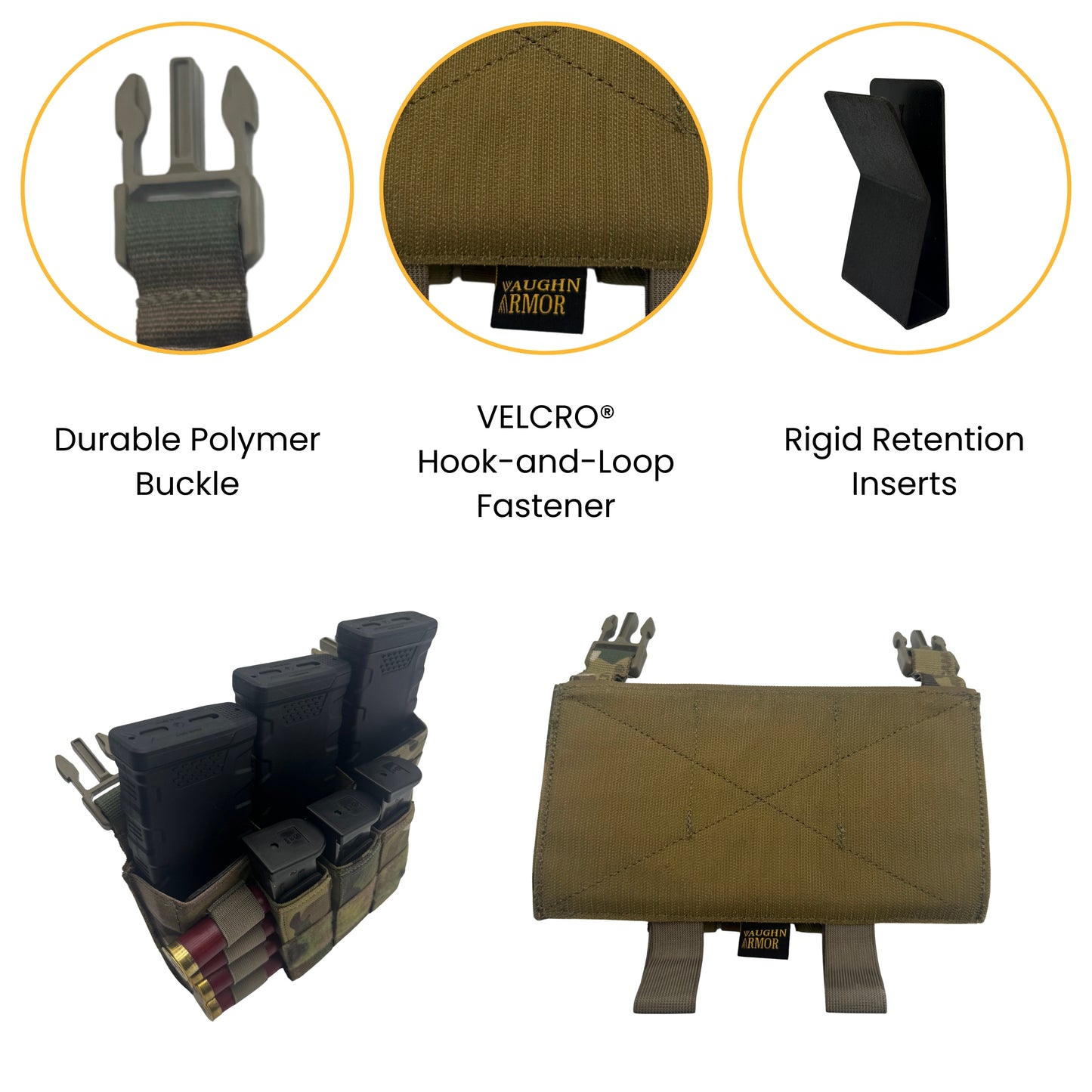 Panel Pro Triple Mag - 5.56 / pistol / 12GA W/Plastic retention