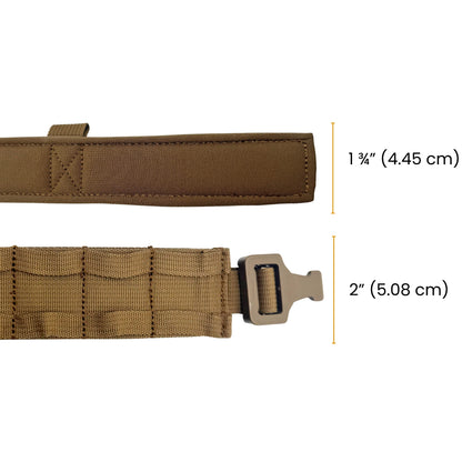 Battle Belt with Inner Belt & Cobra Buckle