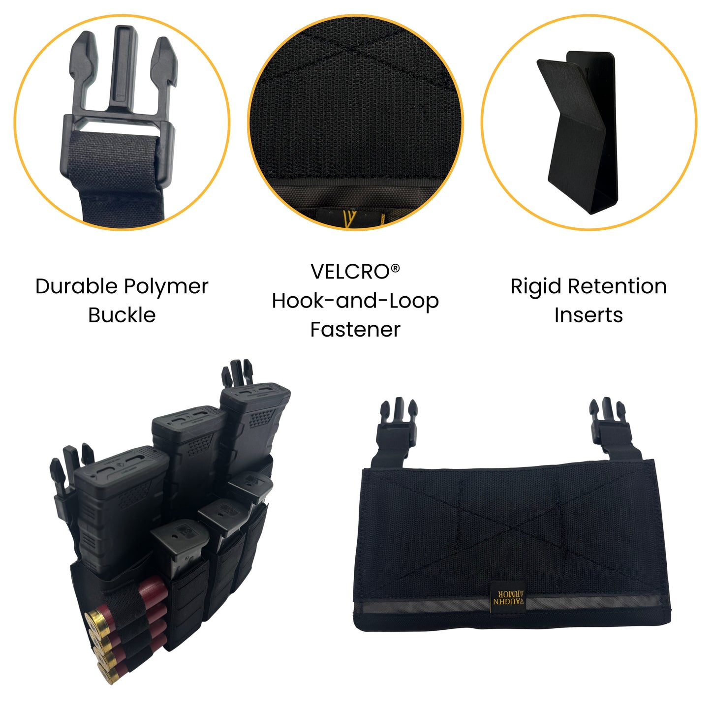Laser Panel Pro Triple Mag - 5.56 / Pistol / 12GA W/Plastic retention