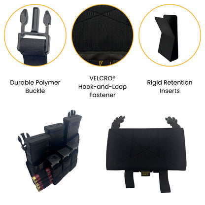 Panel Pro Triple Mag - 5.56 / pistol / 12GA W/Plastic retention