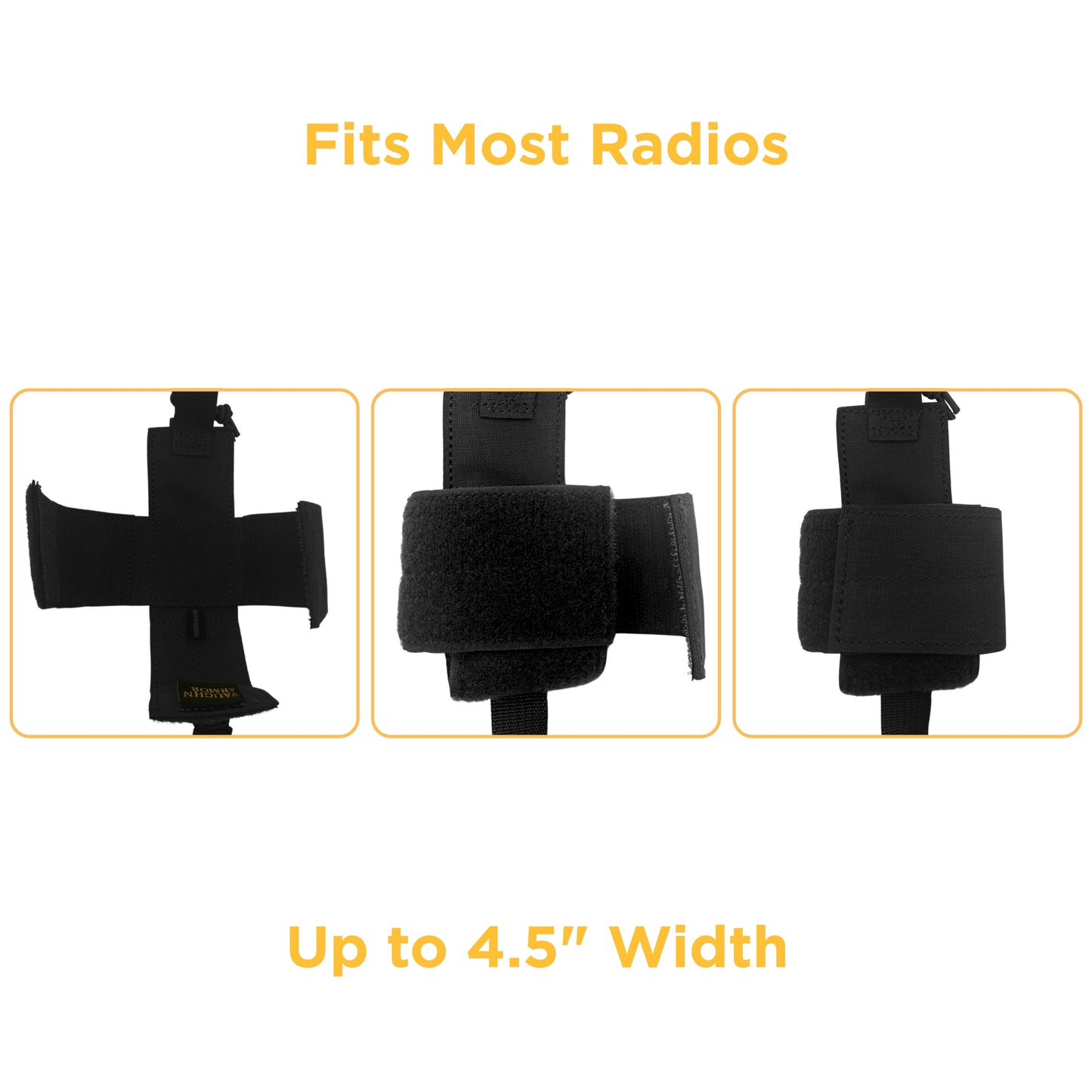 Small Laser Laminate Radio Pouch