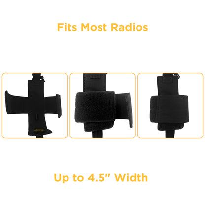 Small Laser Laminate Radio Pouch