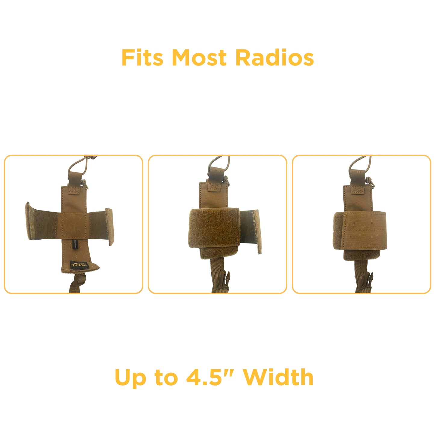 Small Laser Laminate Radio Pouch