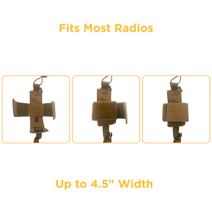 Small Laser Laminate Radio Pouch