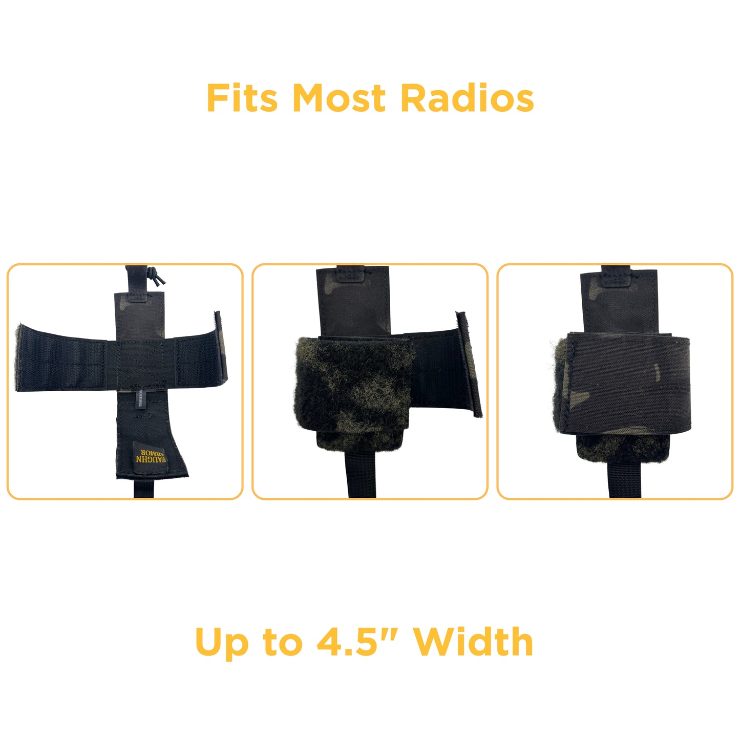 Small Laser Laminate Radio Pouch