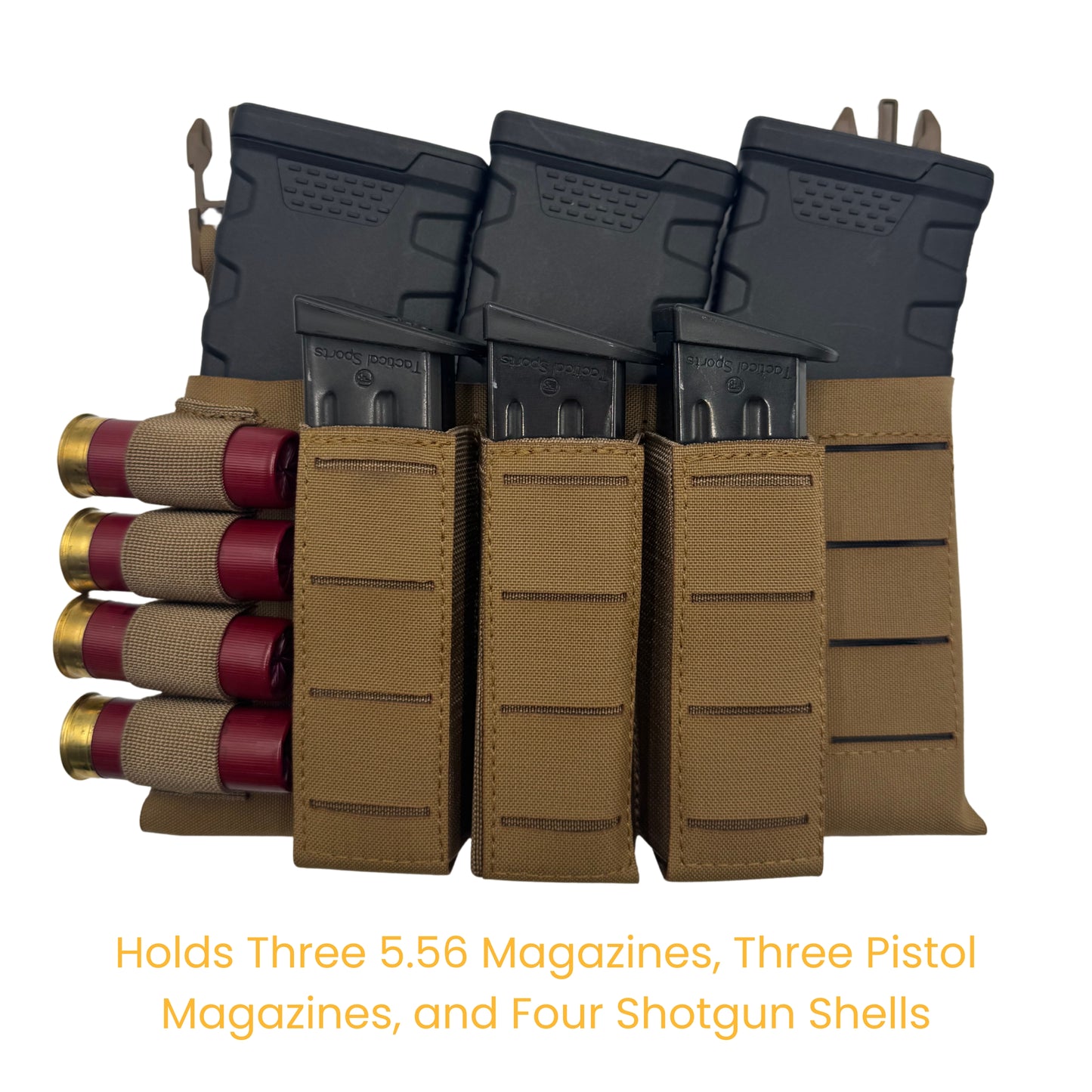 Laser Panel Pro Triple Mag - 5.56 / Pistol / 12GA W/Plastic retention