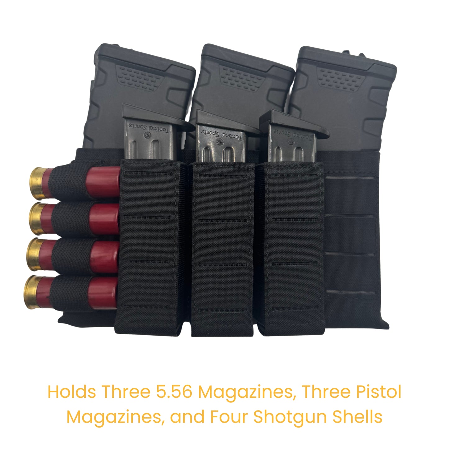 Laser Panel Pro Triple Mag - 5.56 / Pistol / 12GA W/Plastic retention