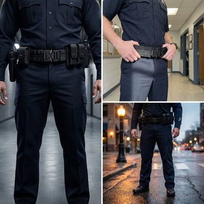 Battle Belt with Inner Belt & Cobra Buckle