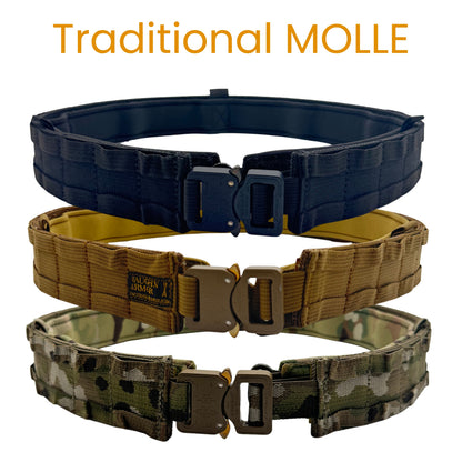 Battle Belt with Inner Belt & Cobra Buckle