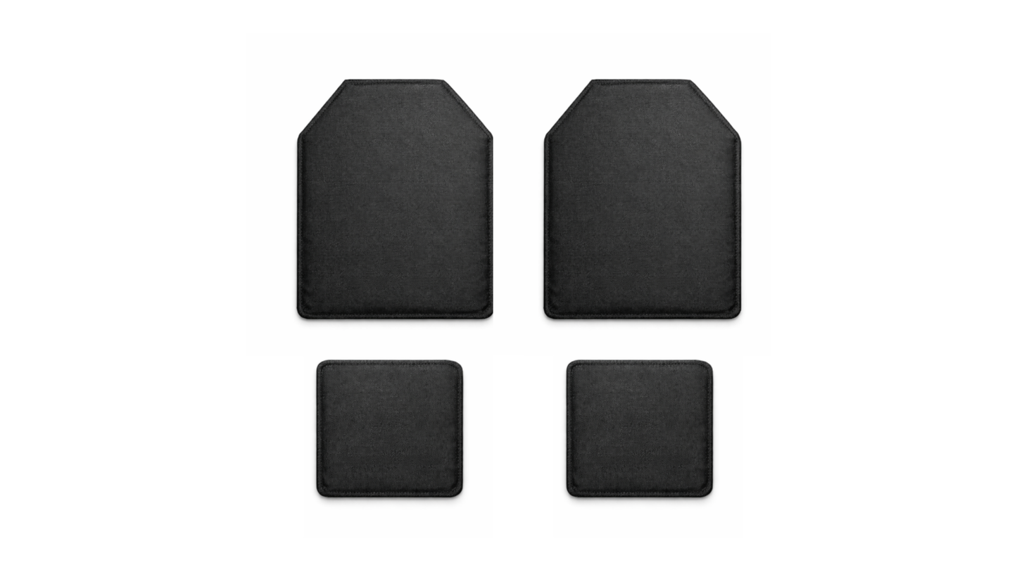 Vaughn Armor HTHG2 Complete Set — 11x14 Front & Back + 6x6 Side Plates — NIJ 0101.07 Certified