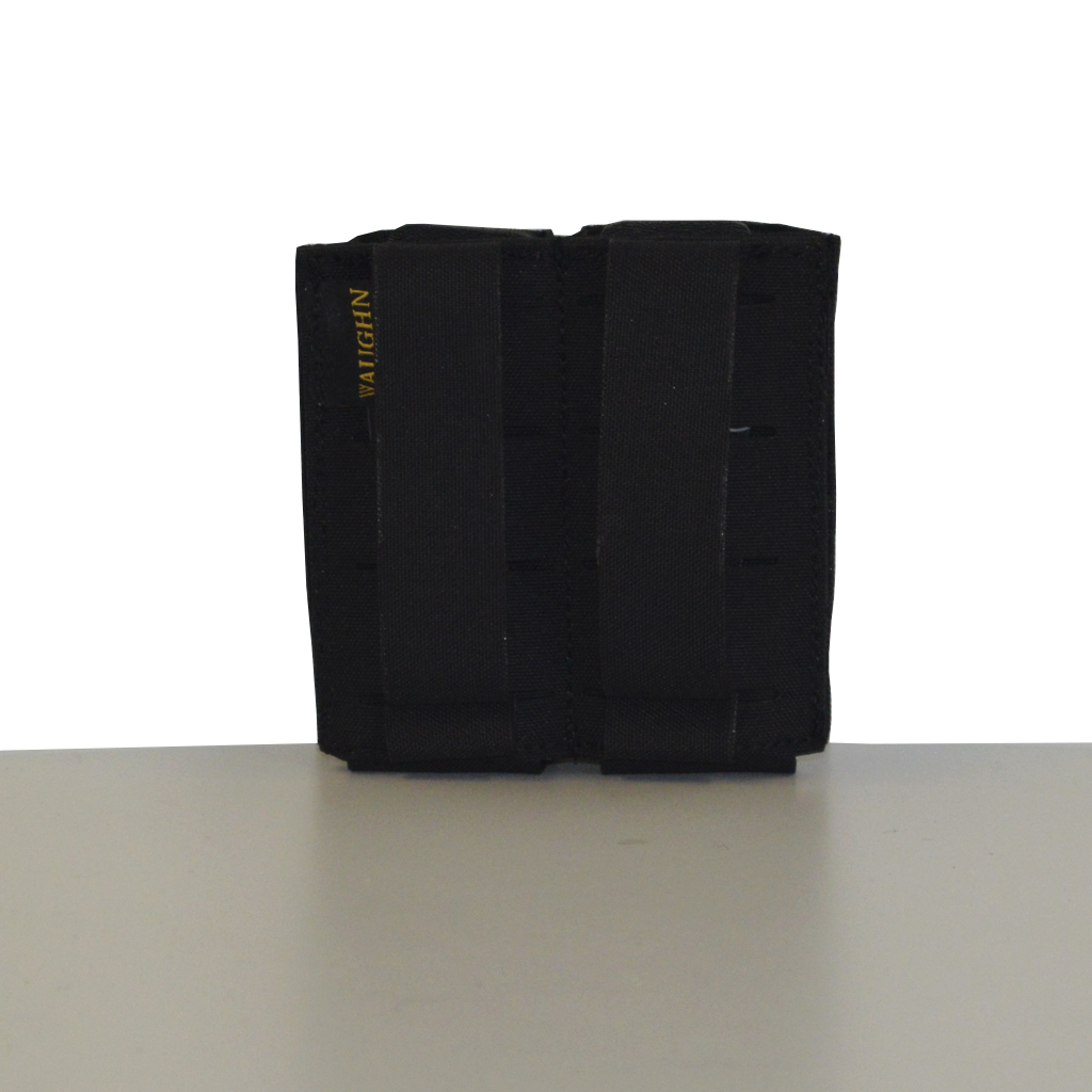 Laser Laminate Double Pistol Pouch W/